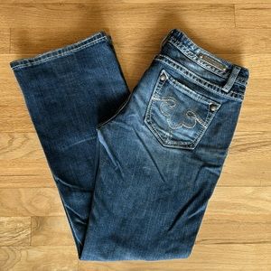 Bb Rock For EXPRESS Bootcut Jeans Distressed / Size 6S